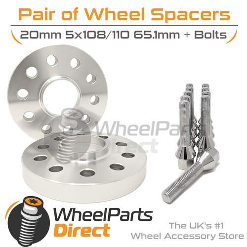Wheel spacers bolts 20mm - wheel,