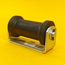 Keel Roller + Bracket 16mm Bore for Boat Trailers Flat Non-Marking Polyurethane