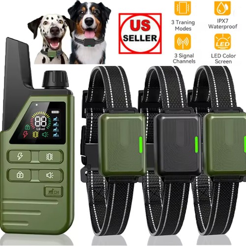 Dogs shock collar 4500ft - 1-3,