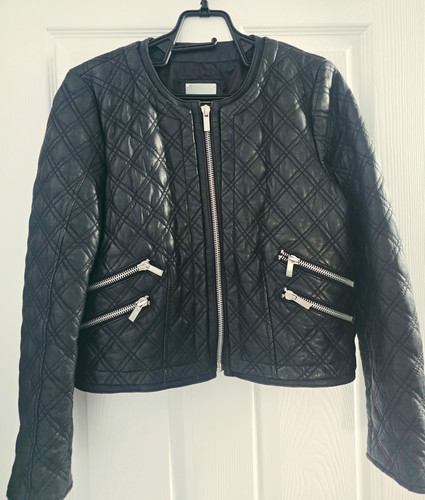 Mango women black leather - mango,