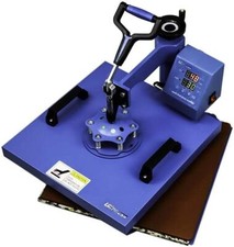 Swing Away 360 Degree Heat Press Machine 38 x 38cm Sublimation T-shirt Print