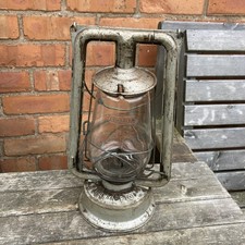 Vintage Chalwyn Pilot Hurricane Lamp With Original Chalwyn Globe & Wick Good Con