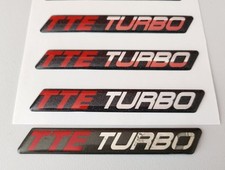 Set Of 3 TOYOTA MR2 ROADSTER TTE TURBO GEL BADGE 
