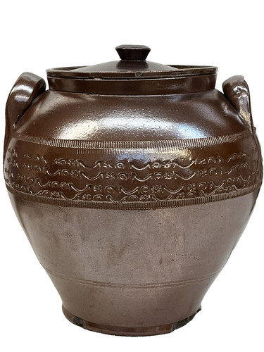 Large antique 1800s - large, stoneware