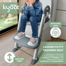 Kyoot 3-in-1 Foldable Ladder