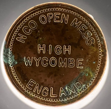 High Wycombe RAF US Base 25 cent Open Mess Token 28mm