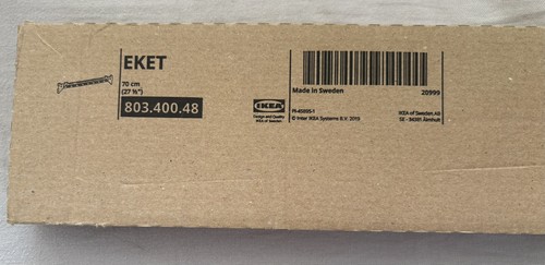 Ikea eket wall suspension - suspension, rail