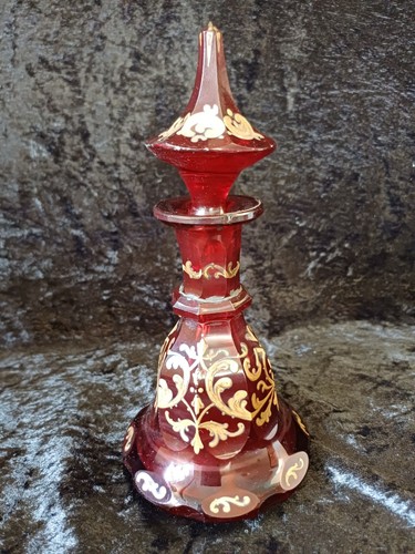 Antique ruby bohemian possibly - antique,