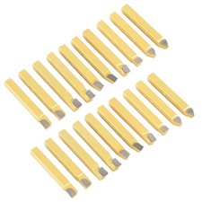 20Pcs 1/4” Lathe Tools