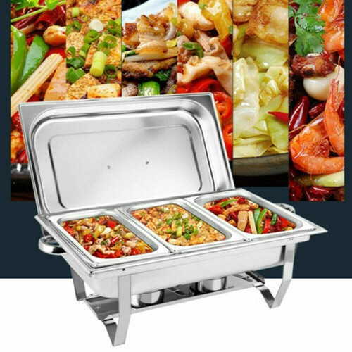 3pan stainless steel - 9l,