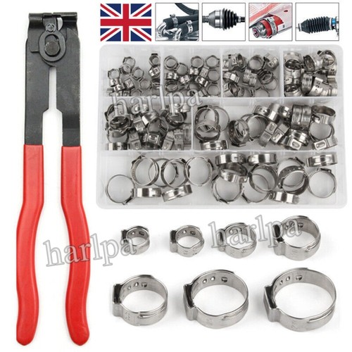 130x assorted hose clamp - 130x,