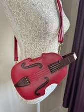 Violin Shaped Crossbody Bag