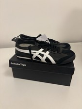 Men’s Onitsuka Tiger Mexico 66 Black / White Shoes UK 10