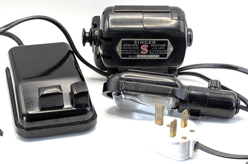 Singer sewing machine motor - machine,