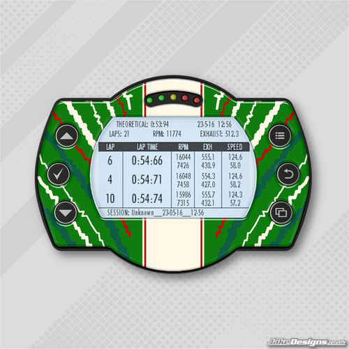 Tonykart evk style gel sticker - tonykart,