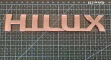 TOYOTA HILUX MK8 2015 chrome car badge 4x4 door HILUX 4X4 PICKUP 75427-0K110