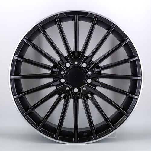 Black turbine alloy wheels - turbine,
