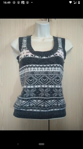 Gant fair isle knit - fair, vest