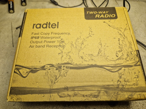 Radtel 630 wide band vhf - radtel,