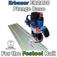 Erbauer ER2100 Plunge router sub-base for use on the Festool rail - INC P&P