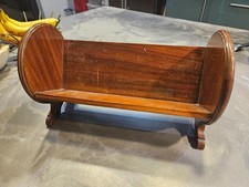 Antique Mahogany Inlaid book