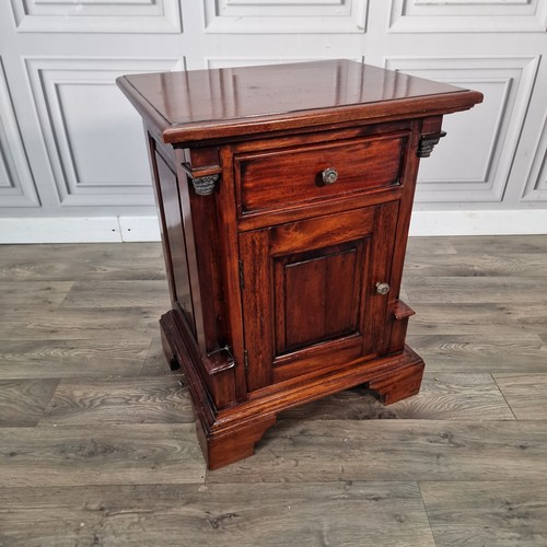 Vintage mahogany bedside - vintage,