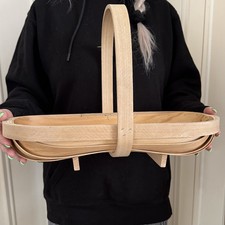 Wooden Sussex garden trug -