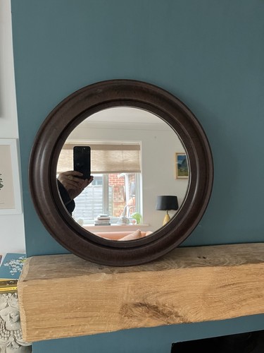 Vintage bakelite wall mirror - wall,