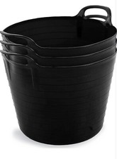5 x 42 Litre Large Flexi Tub