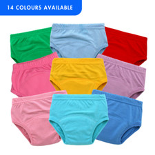 Bright Bots 2PK Reusable Potty Training Pants Washable Pull Up Pants Various