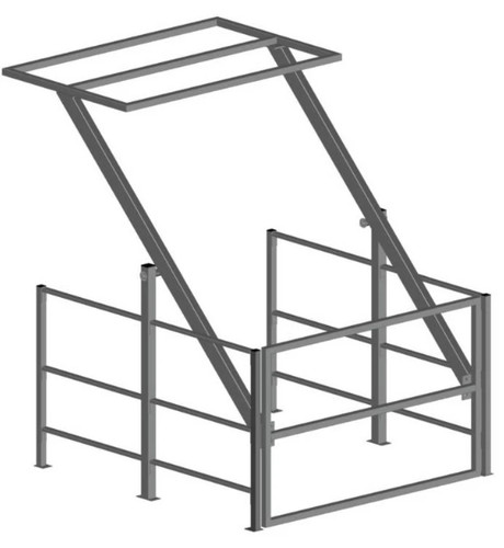 Grey mezzanine saftey pallet - grey,
