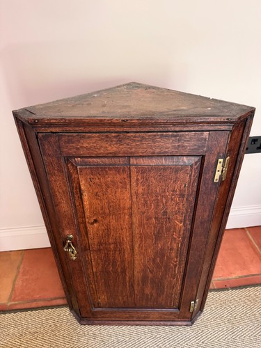 Antique georgian oak corner - antique,