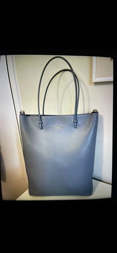 Lovely pale blue leather furla - lovely,