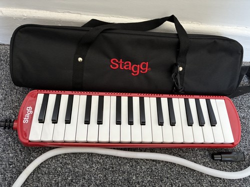 Stagg key melodica - red,