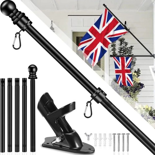 6ft wall mounted flag - 6ft, kit