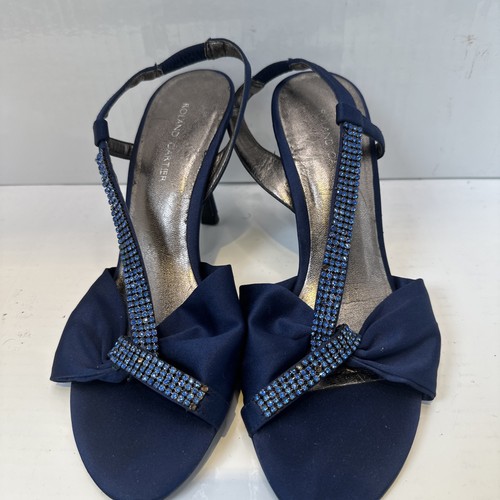 Roland cartier navy slingback - cartier,