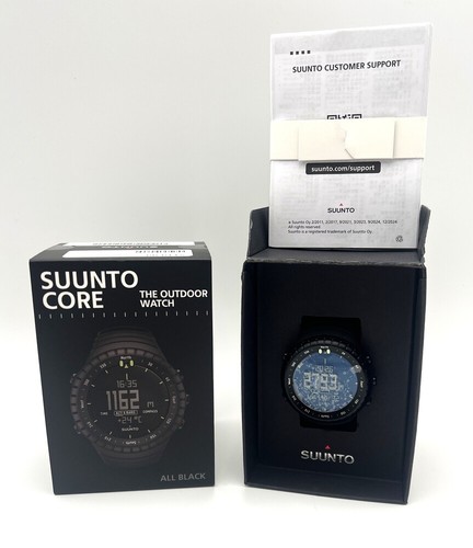 Suunto core all - black, digital