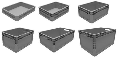 Heavy duty grey - euro, stacking