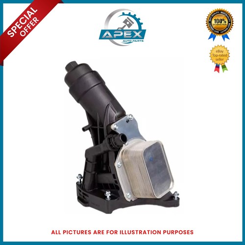 Oil cooler filter housing for - oil,