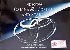 Toyota Carina E, Corolla &