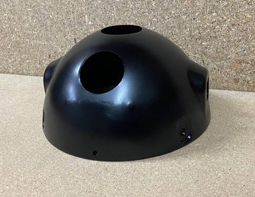 Nos oem headlamp housing black - oem,