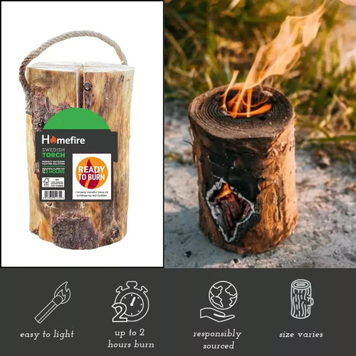 Swedish fire log - log,