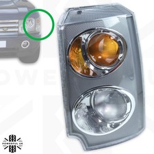 Front side indicator light lamp assy for Range Rover L322 Left corner LH lens UK