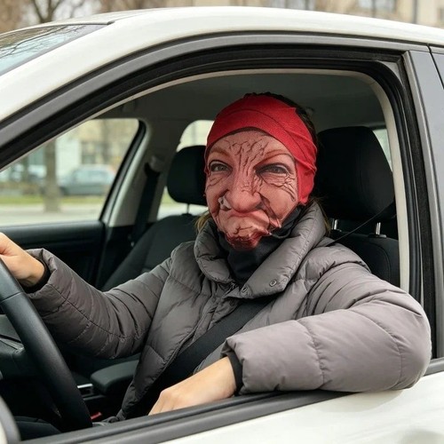Realistic old man - man, face
