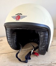 DAVIDA MOTO ‘JET’ OPEN FACE MOTORCYCLE HELMET SIZE S/M 58 BIKERS MOTORBIKE