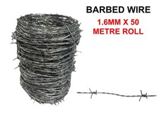 Galvanised High Tensile Barbed