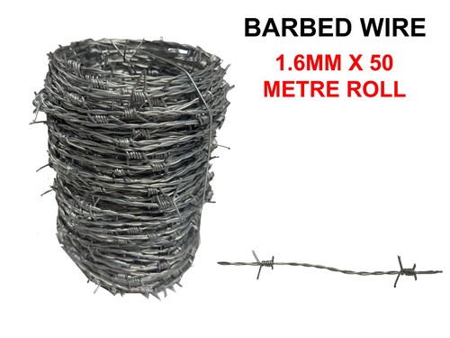 Galvanised high tensile barbed - tensile,