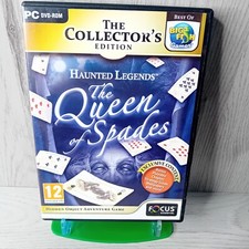HAUNTED LEGENDS QUEEN SPADES COLLECTORS EDITION PC CD ROM GAME - RARE RETRO