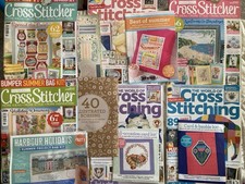 6 Cross Stitching Magazines