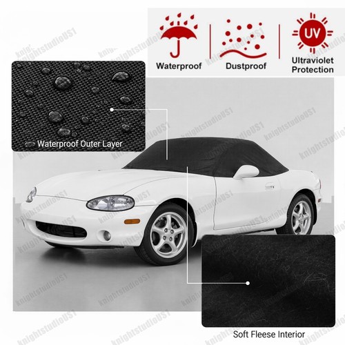 Soft top roof cover half - cover,
